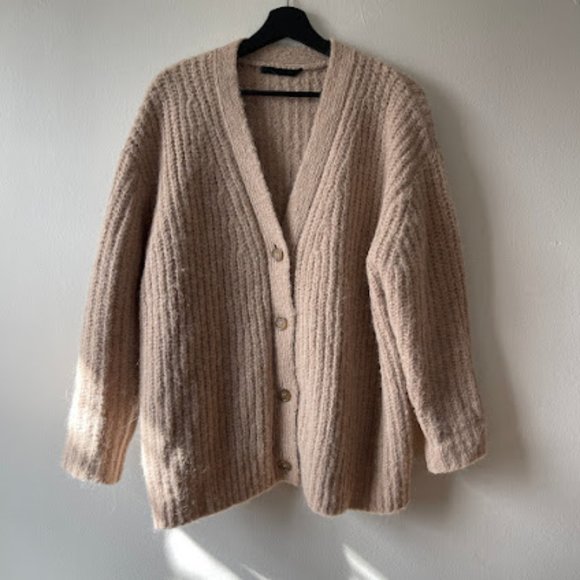 Jenni Kayne Sweaters - Jenni Kayne Alpaca Blend Cardigan in Oatmeal